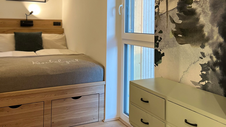 Das Genner Boutique Appartement Tauplitz Grimming Kuschelzimmer